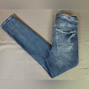 Silver Jeans Co Infinite Fit Skinny Jeans Womens Size 29 Distressed Stretch Mid